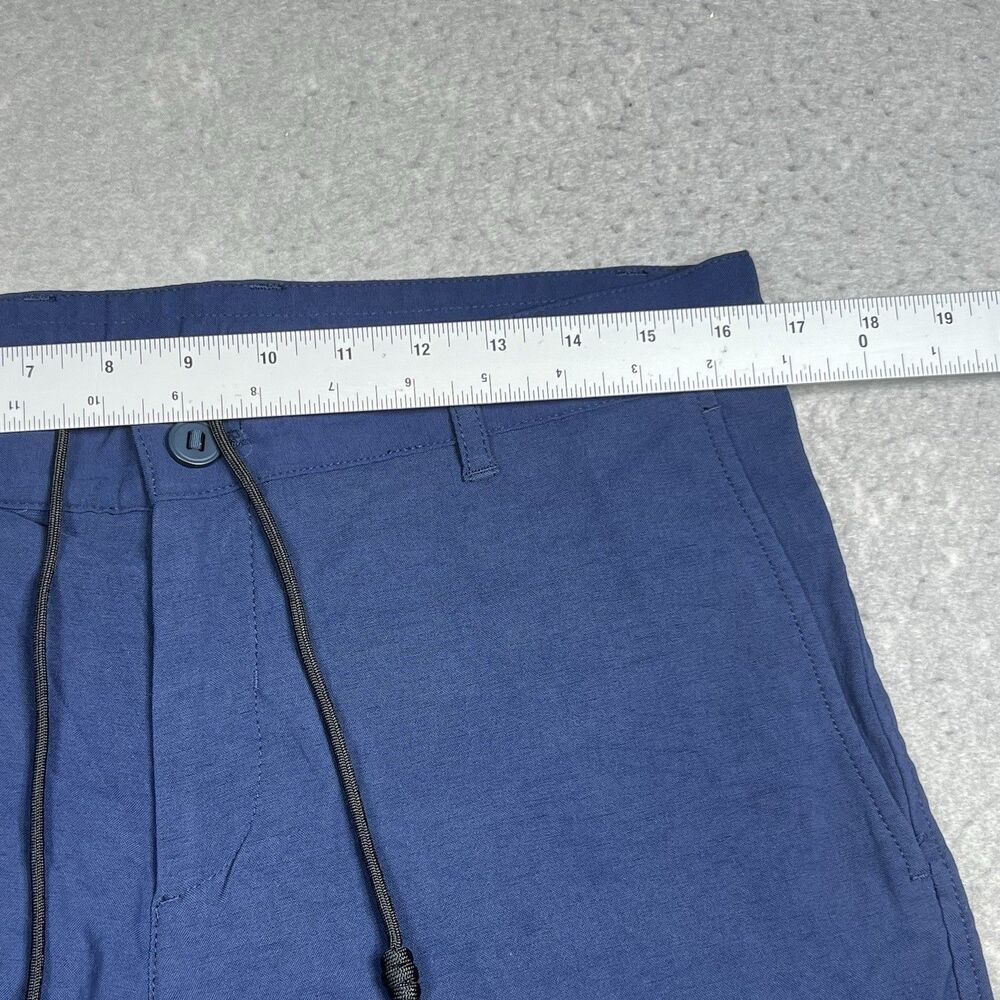 Outlier F. Cloth Two-Way Stretch Shorts Men’s Size 32 Blue Drawstring Tech - Picture 4 of 11